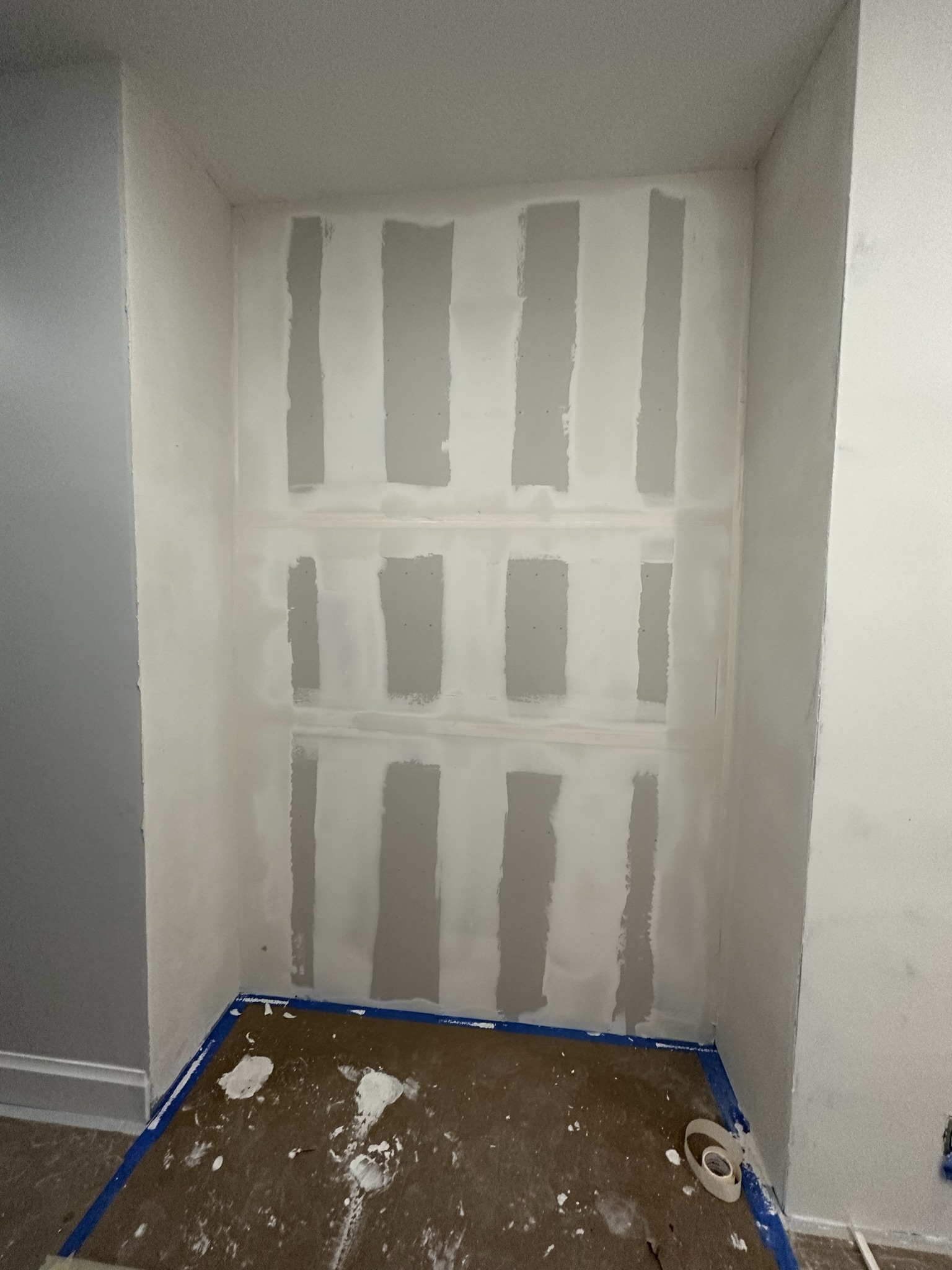 Drywall taping and joint compound